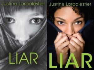  The original and replacement covers of "Liar".