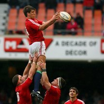  Donncha O'Callaghan captains the Lions
