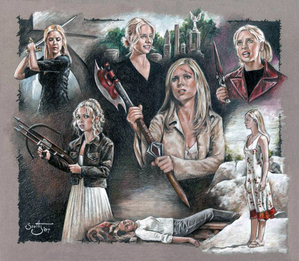  Buffy in all seven seasons