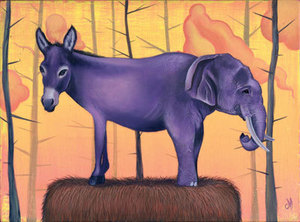  "Purple Politics" door Dan May
