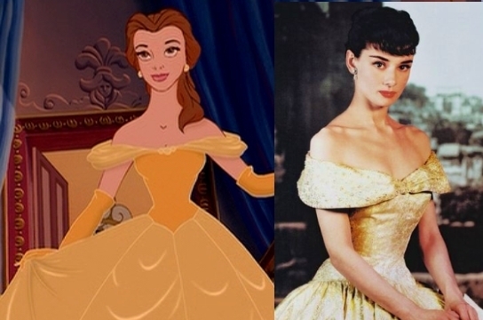  Belle vs. Audrey Hepburn