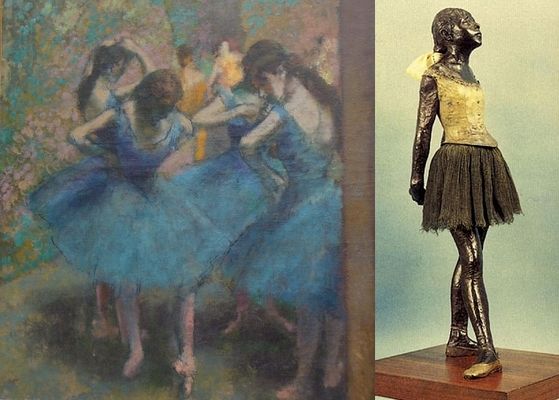  works kwa Edgar Degas