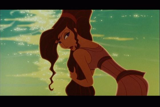  #8. Meg is an unusual Disney girl with her sarcasm and wit, but thats what makes her so great. She managed to woo Hercules with her swaying hips and come-hither eyes. And she's the only Disney girl who had her hati, tengah-tengah broken, something we can all relate to