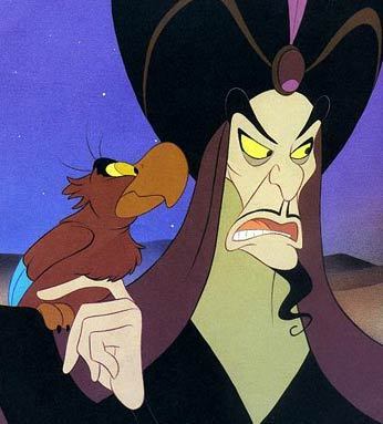  Jafar: tricks a boy into going into a dangerous cave, and later tries to kill him.