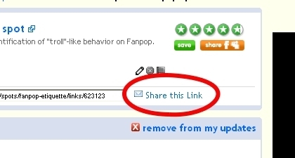 The old "Share this link" option