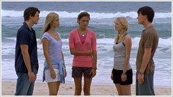  (from the left) Ash Dove, Emma Gilbert, Cleo Setori, Rikki Chadwick, and Zane Bennett (episode 2x18 the heat is on)