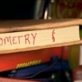  On Claire's Geometry book!
