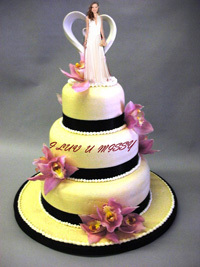 THE WEDDING CAKE !!!!
