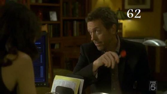  62. This is a great huddy moment where house gives cuddy a performance review of cuddy and her life it’s just a great way house shows how he feels about cuddy.