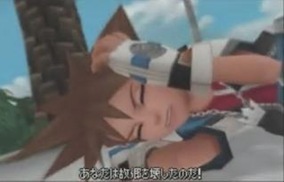  Xion having a nightmare, first as Sora...