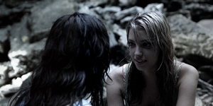  Anna Enger and Dalal Bruchmann in 'Into The Darkness'. Still Frame from fan page. Copyright: Moser Productions LLC.