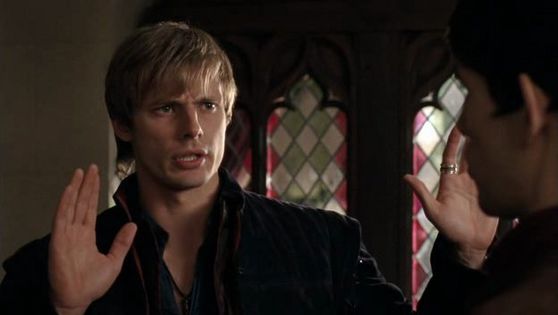  48. Tell him he really wanted that hug from Merlin and there is NO denying of it!!!