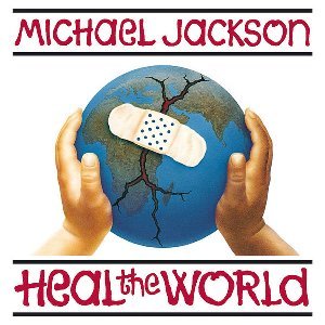  The Heal The World Foundation's logo was based on this single cover of its namesake song.