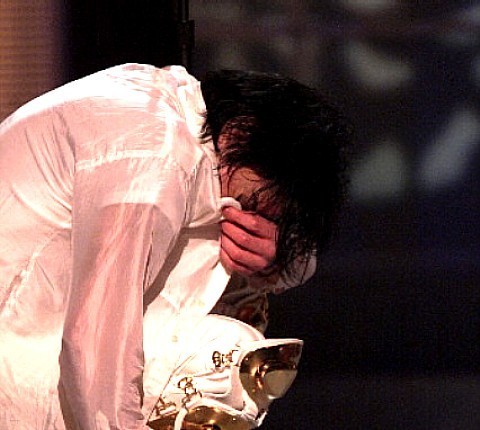  Michael crying after singing