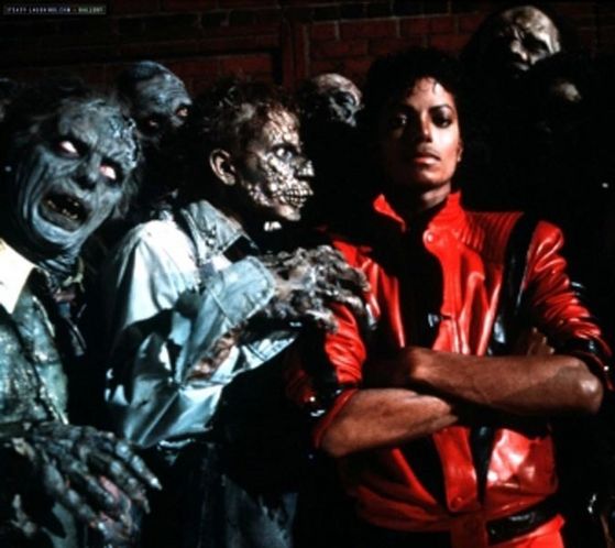 Thriller's famous jacket