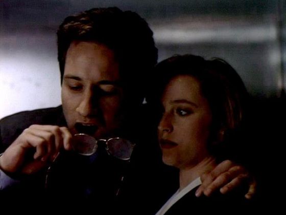  Season One Shadows # ~ Mulder Puts His Arm Round Scully