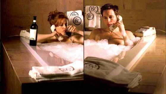  Season Seven Hollywood AD # ~ MSR On The Phone With Each Other While In Bubble Baths