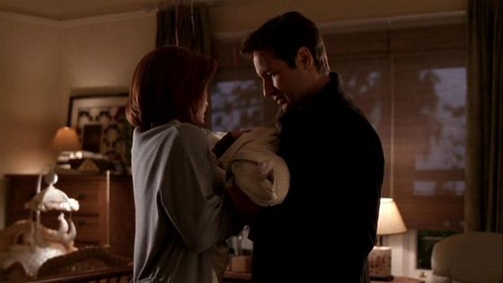  Season Eight Existence # ~ Mulder Holding Baby William - Scully : William After Your Father