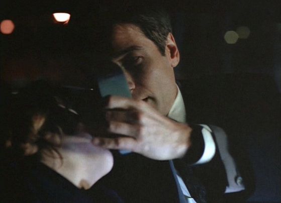  Season Three Pusher # ~ Mulder Touches Scully Face To Wake Her Up