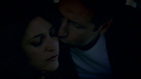  Season Nine The Truth # ~ Mulder Kisses Scully While Shes Asleep
