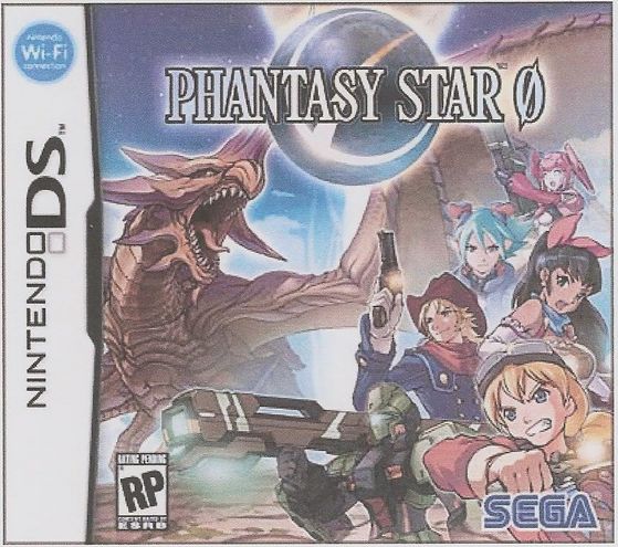  Phantasy star, sterne Zero (Usa box)
