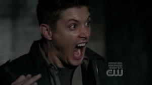  The effect of Castiel appearing out of nowhere right beside someone.