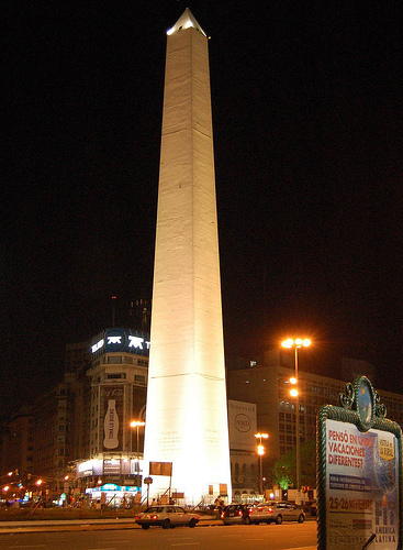  El Obelisco in the night...