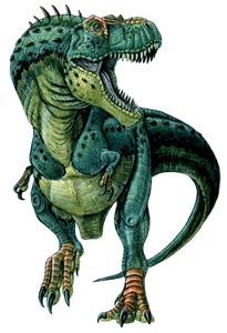  Kasey as a Tyrannosarus