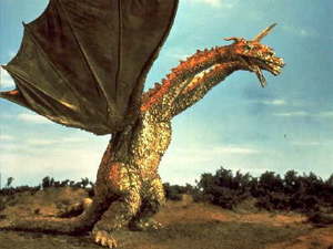  King Ghidorah's apperance is beliebt to all Godzilla fans.
