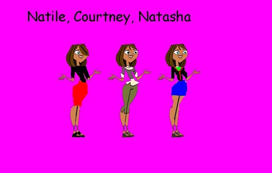  The girls of the Payne family. The left to right: Natile, Courtney, Natasha
