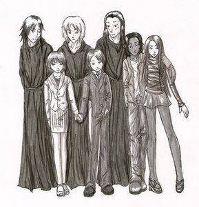  The Volturi; Aro, Caius, Marcus, Jane, Alec, Heidi, Felix?