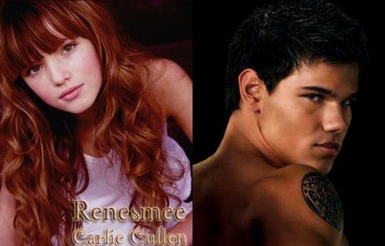  Renesme ( Taylor ) and her son aka ( Daniel ) 或者 ( the evil forbidden child)