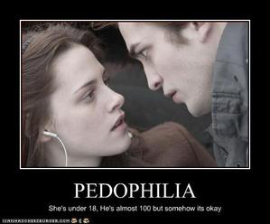  Internet humor describing the Edward/Bella relationship as pedophilia