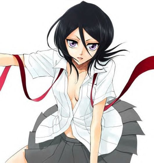  Check it, its rukia saying hello to all the boys out there!
