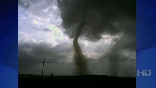  A tornado in southern California U.S. !