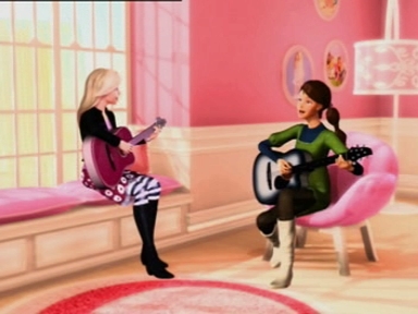  Barbie and Teresa tells a Story to Stacie