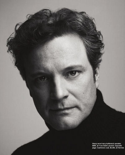  Colin Firth in Manhattan magazine