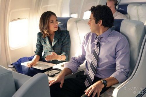  Episode 3.05 - Chuck vs. First Class - Promotional foto's