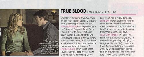  From the TV Guide