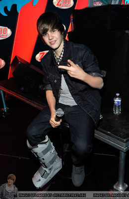  Justin Bieber -December 11th - Z100 Backstage