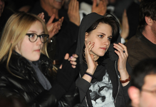  Kristen and Dakota inside the premiere