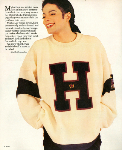  MJ for Vibe Magazine