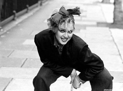  Madonna photographed Von Joe Bangay in London (1983)