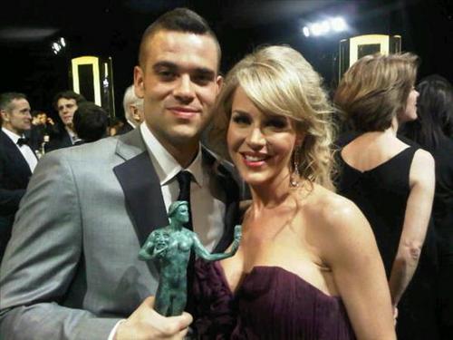  Mark with Julie Benz @ 16th Annual SAG Awards