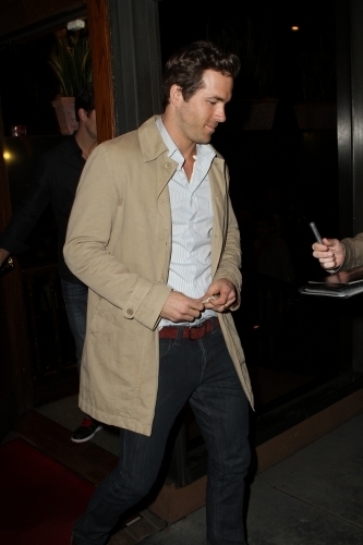 Ryan out in West Hollywood