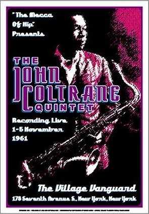  The John Coltrane Quintet (show poster)