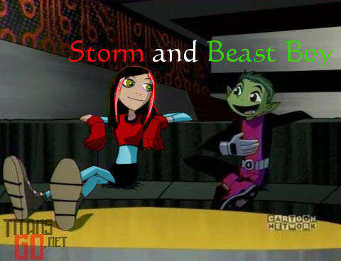  *Request for dramalyric* Storm and Beast Boy