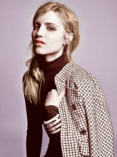 Dianna Agron - Interview Magazine - Photo with color