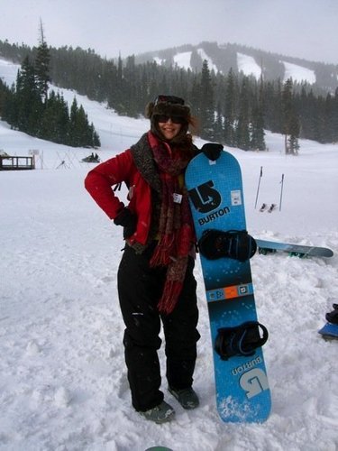  Sephira snowboarding