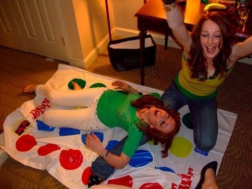 Sephira playing TWISTER!! (How Flexible Are You?) XD